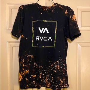 Vintage Black/Camo RVCA Shirt